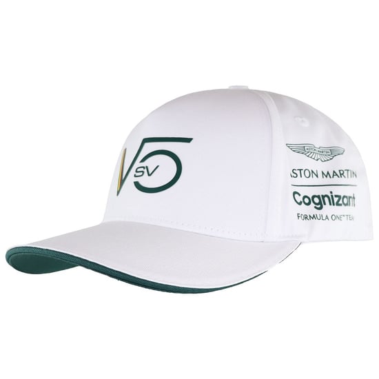 Aston Martin Cognizant F1 Officiële Heren Witte Pet - Image 1