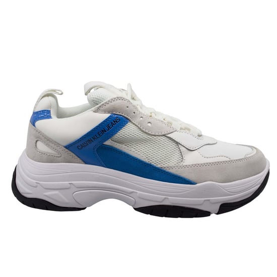 Calvin Klein Jeans Marvin Mens White Trainers