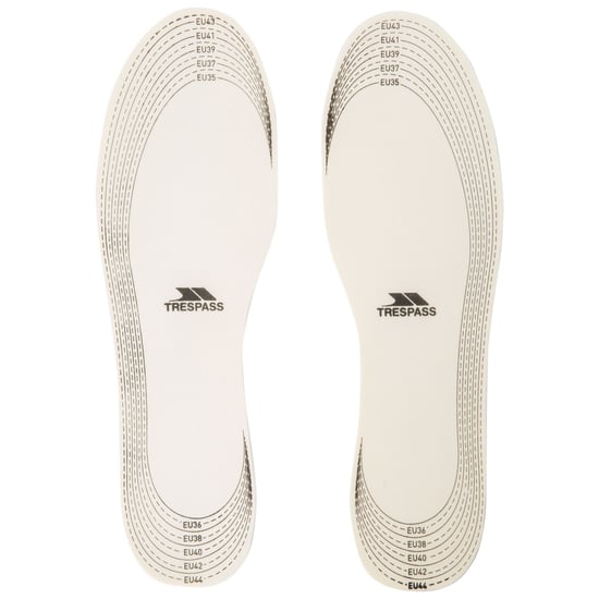 Trespass Bearfeet Sherpa Lined Insoles (White)
