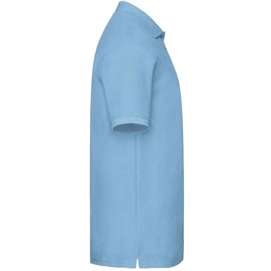 Fruit of the Loom Heren Premium Katoenen Piqué Poloshirt (Hemelsblauw) - Image 3