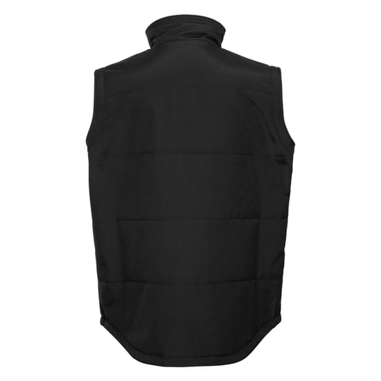 Russell Zwaar werkvest voor volwassenen (Zwart) - Image 2