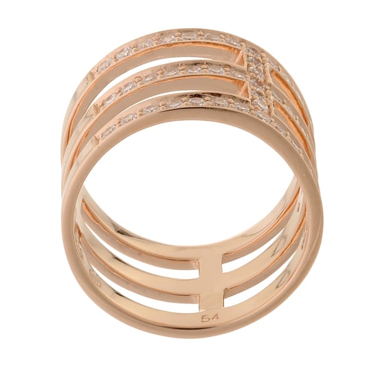 Orphelia Dames 925 Sterling Zilveren Ring - Rosé ZR-7125/RG - Image 3