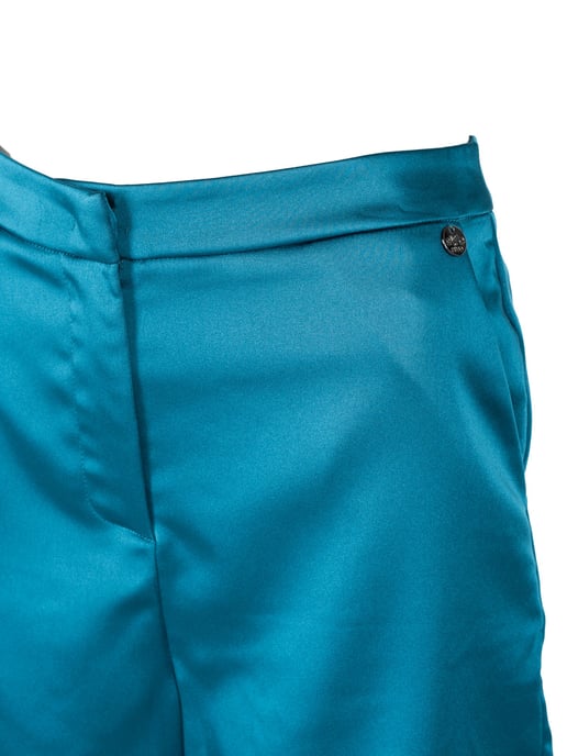 Rebel Queen by Liu Jo Shorts Woman's Turquoise