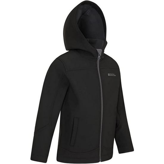 Mountain Warehouse Kinder/Kids Exodus Waterafstotend Soft Shell Jasje (Zwart) - Image 4