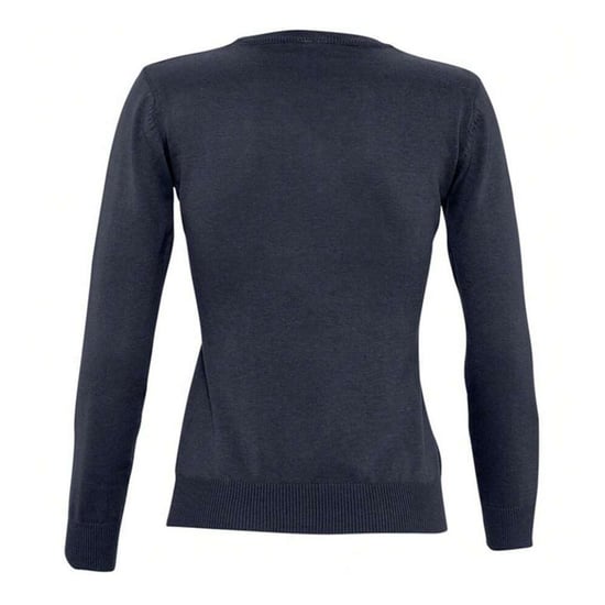 SOLS Dames/Dames Galaxy V Hals Sweatshirt (Marine) - Image 2
