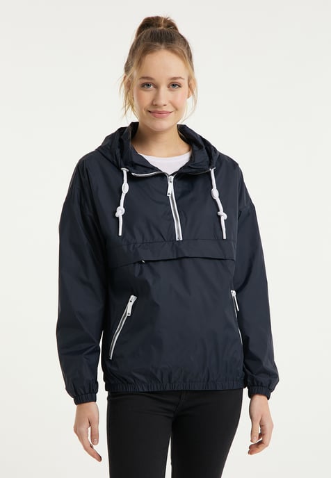 Dreimaster Slip-on jas Dames nachtblauw - Image 3