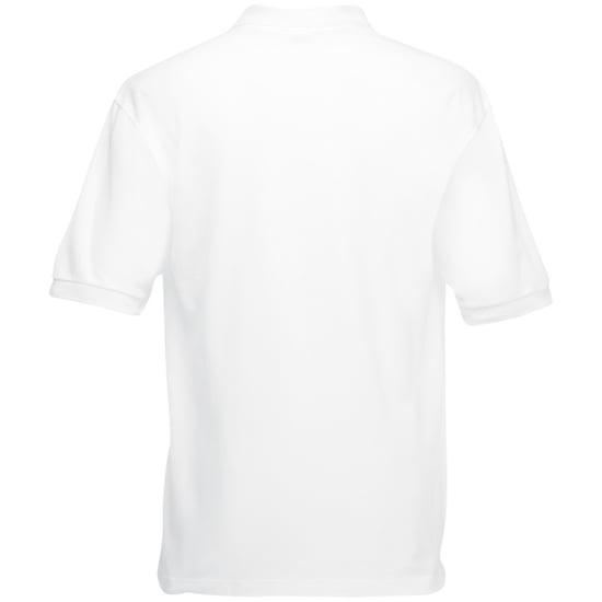 Fruit of the Loom Kinder/Kids Piqué Poloshirt met Korte Mouwen (Wit) - Image 2