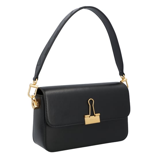 Off White Plain Binder M Shoulder Bag