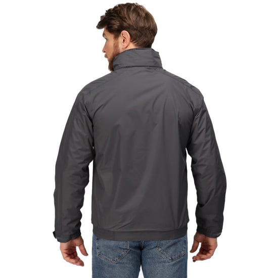 Regatta Dover Waterproof Windproof Jacket (Thermo-Guard Insulation) (Seal Grey/Black)