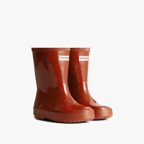 Hunter Kids First Gloss Rubberen Militaire Rode Regenlaarzen - Image 2