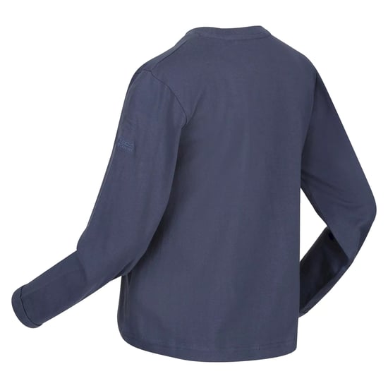 Regatta Kinderen/Kinderen Wenbie III Landschap T-shirt met lange mouwen (Donkere Denim) - Image 4