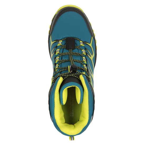 Mountain Warehouse Softshell waterdichte wandelschoenen voor kinderen/Kinderen (Licht Teal) - Image 2