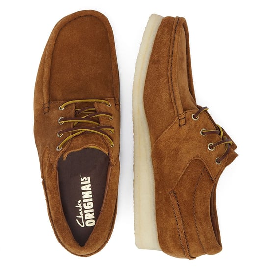 Clarks Originals Wallabee Boot Suede Heren Cola Veterschoenen - Image 6