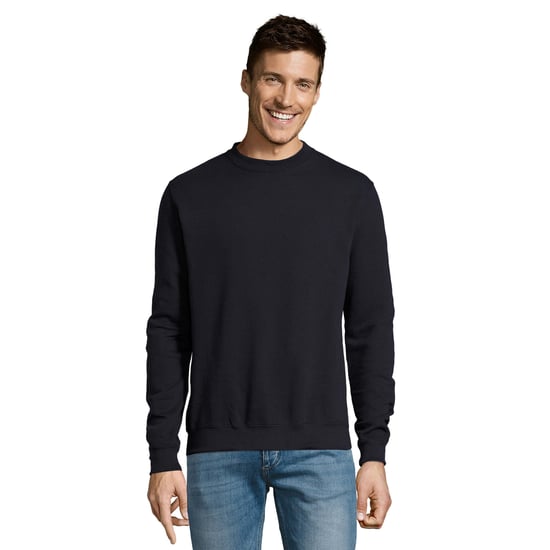 SOLS Uniseks Adult New Supreme Sweatshirt (Marine) - Image 1