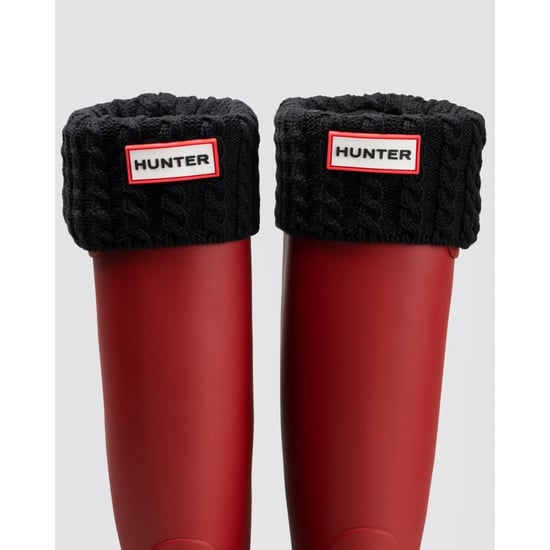 Hunter Recycled Mini Cable Tall Boot Sock - Image 4