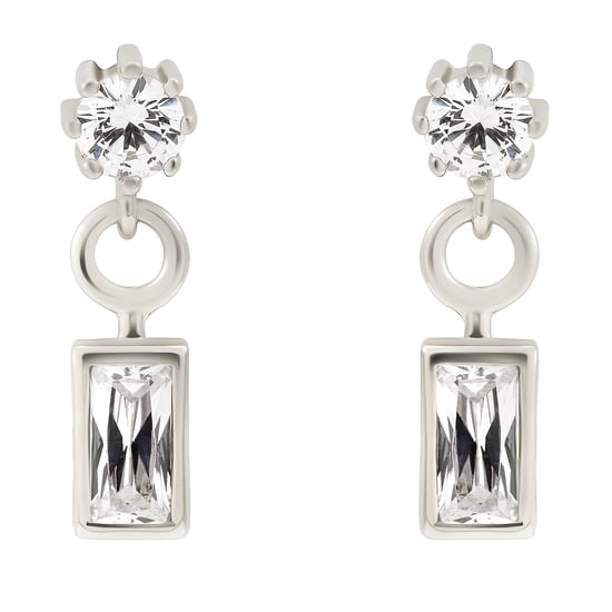 Orphelia 'Madelyn' Dames 925 Sterling Zilveren Oorbellen - Zilver ZO-7583 - Image 2