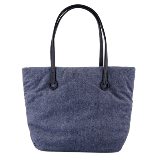 Small Puffy Anchor Shopper Bag - J.W. Anderson - Polyester - Blue - Image 3