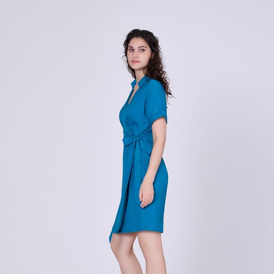 Wikkel minimalistische kleding en Italiaanse kraag - Image 3
