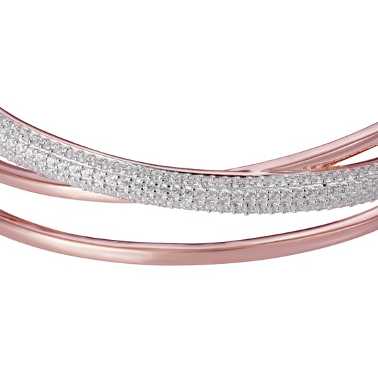 Orphelia Dames 925 Sterling Zilveren Armband - Roze ZA-7408 - Image 1