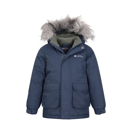 Mountain Warehouse Waterafstotend kinder/kinderjack met Ranger-logo (Blauw) - Image 3