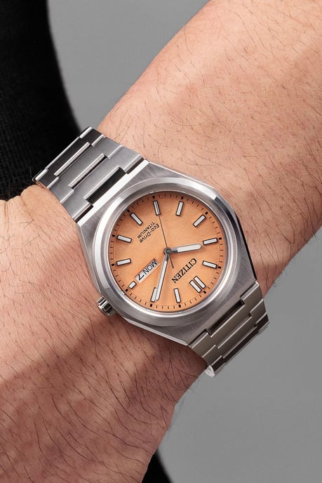 Citizen Heren Zilveren Horloge AW0130-85Z - Image 4