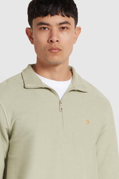 Weah Twill 1/2 Zip 335