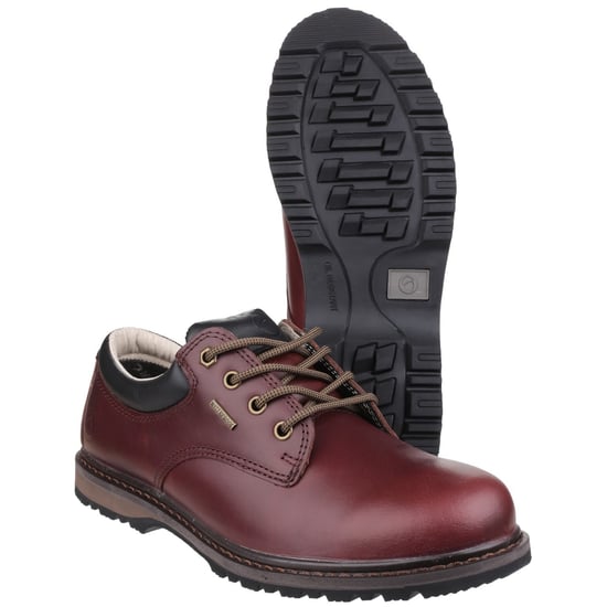 Cotswold Heren Stonesfield Lace Up Waterdichte Wandelschoenen (Kastanjebruin) - Image 4