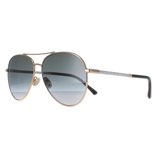 Jimmy Choo DEVAN/S RHL 9O goud zwart donkergrijs gradiënt zonnebril - Image 2