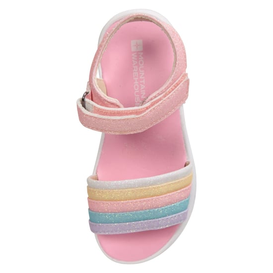 Mountain Warehouse Regenboog Meisjes Leren Sandalen (Roze) - Image 5