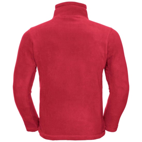 Russell Heren 1/4 Ritssluiting Outdoor Fleece Top (Klassiek rood) - Image 2