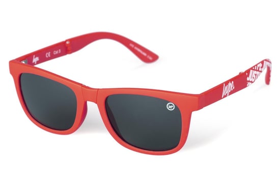 Hype Red Justhype Hypefolder Sunglasses