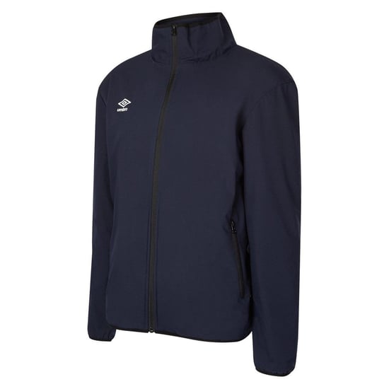 Umbro Mens Club Essential Bonded Jacket (Dark Navy/White)