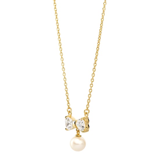Orphelia 'Sparkle' Dames 925 Sterling Zilveren Ketting met Hanger - Goud ZK-7512 - Image 3