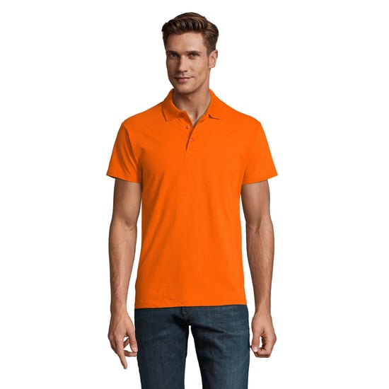 SOLS Heren Lente II Poloshirt (Oranje) - Image 1
