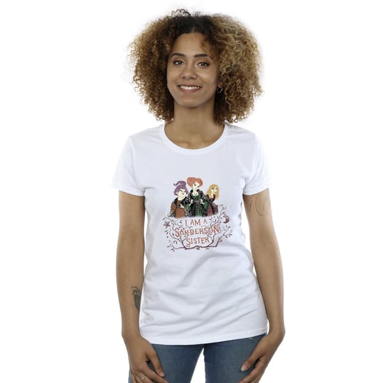 Disney Womens/Ladies Hocus Pocus Sanderson Sister Cotton T-Shirt (White)