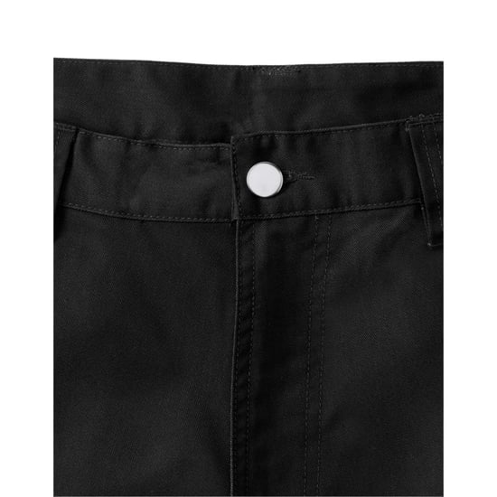Russell Heren Polycotton Werkshorts (Zwart) - Image 5