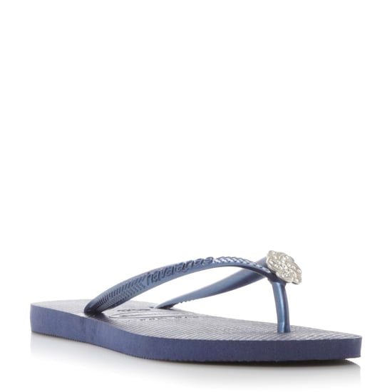 Havaianas Ladies - Slim Crystal Embellished Flip Flop - Image 2