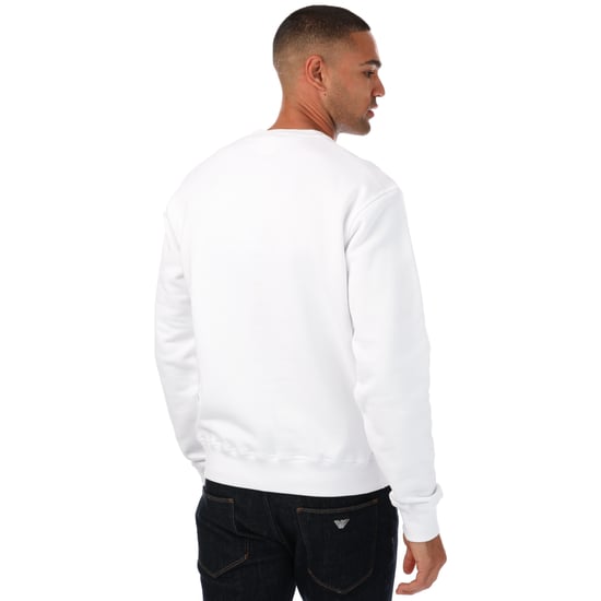 Men's DSquared2 Icon Sweatshirt in White - Image 2