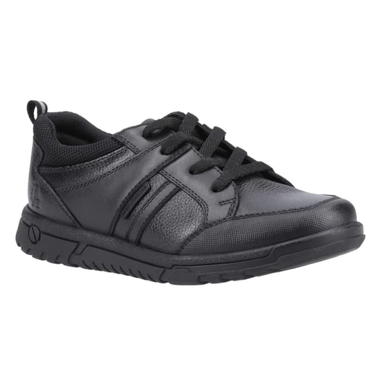 Hush Puppies Jongens Steven Leren Schoolschoenen (Zwart) - Image 4