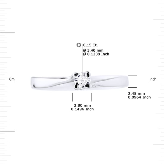 DIADEMA - Ring - Diamond - White Gold