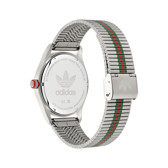 Adidas Originals Code Four Unisex Zilveren Horloge AOSY23532 - Image 3