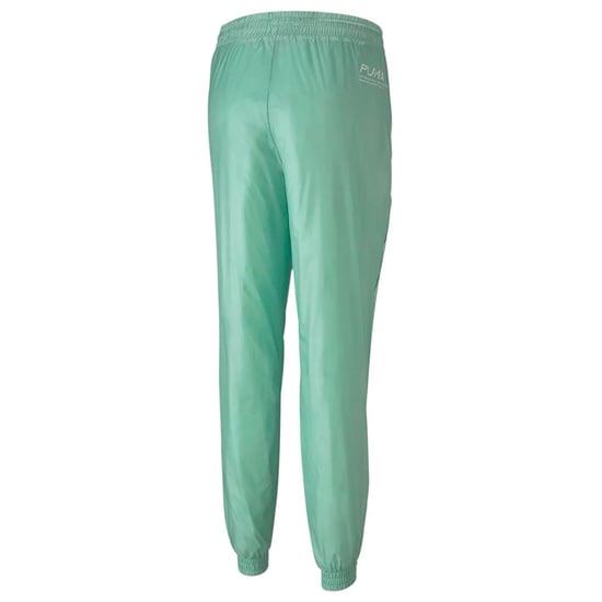 Puma Evide SS Nylon Mist Green Track Pants Womens Joggers 597426 32