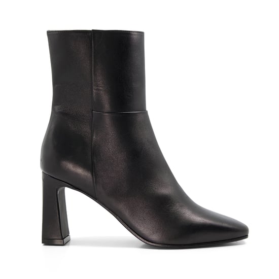 Dune Ladies Orlie - Leather Flare-Heel Ankle Boots - Image 2
