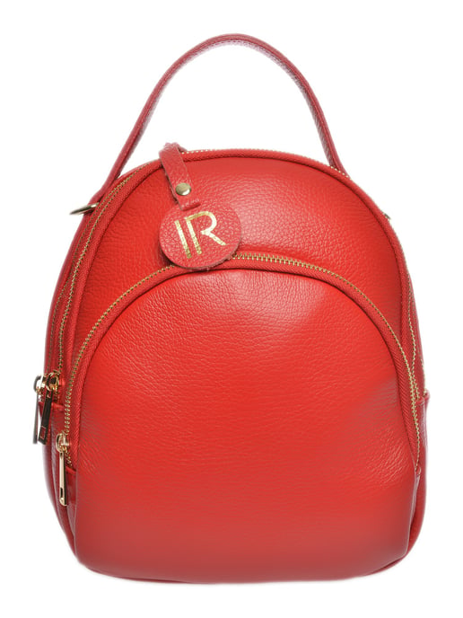 Isabella Rhea Rood Rundleer Tas - Image 1