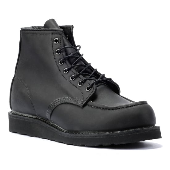 Red Wing Schoenen 6 Inch Moc Classic Laarzen Heren Zwart - Image 2