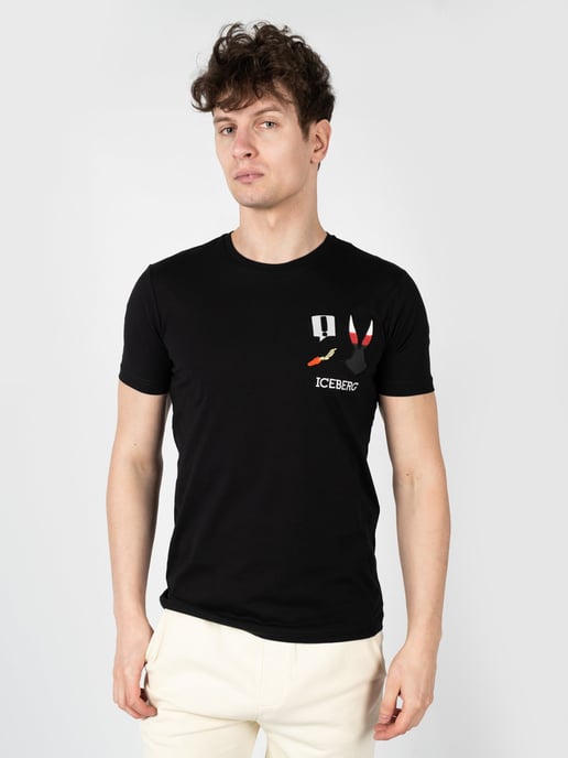 Iceberg T-Shirt Mannen zwart - Image 3