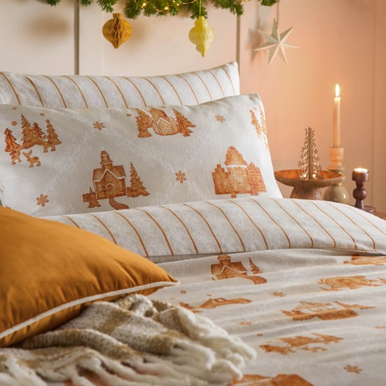 Gretel Brushed Cotton Festive Duvet Cover Set