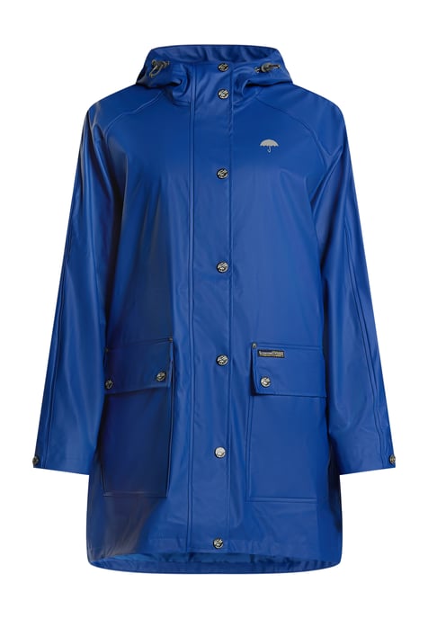 Schmuddelwedda Oversized mackintosh bridgeport Dames Koningsblauw-271 - Image 1