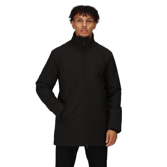 Regatta Mens Hampton Waterproof Jacket (Black)