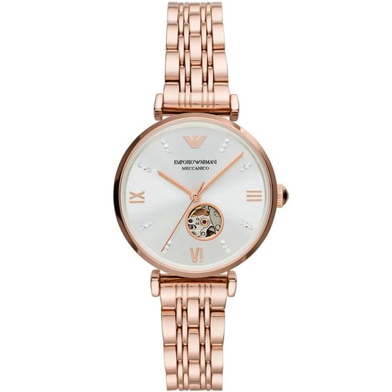 Emporio Armani AR60023 Gianni T-Bar Automatisch Dames Horloge - Image 1